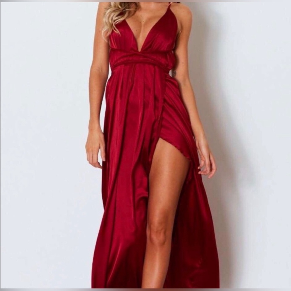 Red Formal Maxi Dress / Gown